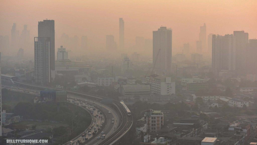 กรุงเทพฯ อากาศแย่อันดับ 3 ของโลก ดัชนีคุณภาพอากาศ (AQI) ในกรุงเทพมหานครพุ่งขึ้นสู่ระดับ 190 ไม่ปลอดภัยเมื่อเช้าวันอังคารซึ่งเป็นเมืองหลวง