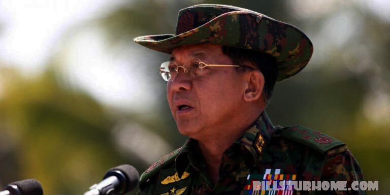 มินอองหล่าย สาบานว่าจะปกป้องประชาธิปไตย ผู้นำทหารของเมียนมาร์ได้ให้คำมั่นสัญญาว่าจะ "ปกป้องประชาธิปไตย" เนื่องจากรัฐบาลพม่า