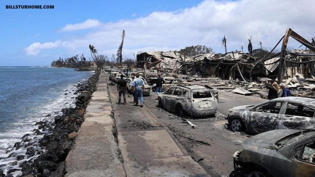 ตำรวจ ออกรายงานเพลิงไหม้ที่ทำลายเมืองฮาวาย หกเดือนหลังจากไฟป่าที่พัดมาทำลายเมืองประวัติศาสตร์ลาไฮนา กรมตำรวจเมาวี (MPD)